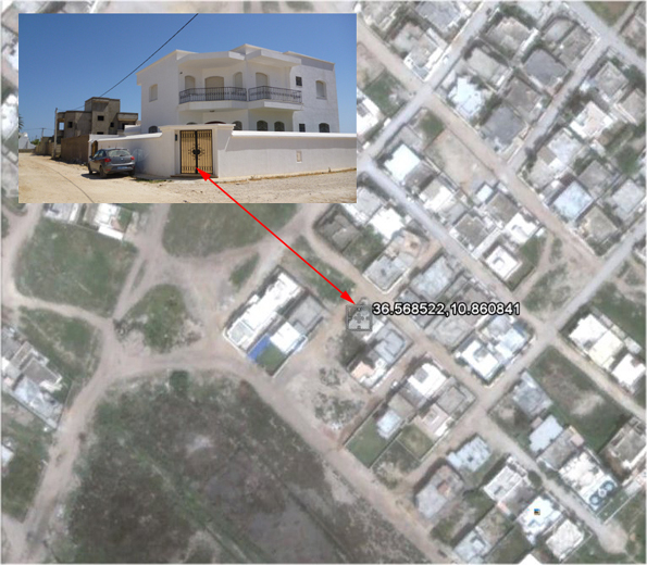 Ortslage in Korba-nah